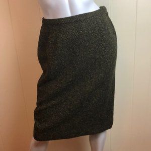 Vintage 70s/80s Wool Pencil Skirt